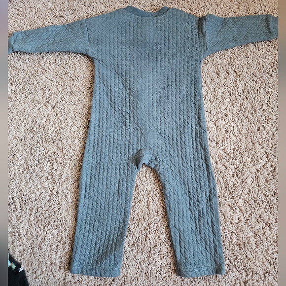 Disney baby 18 mont unisex boy or girl waffle knit soft button up sleeper mickey - Picture 5 of 5